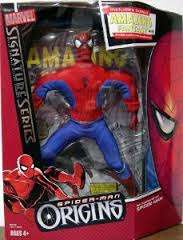 Spiderman Origins poseable figurine signature series