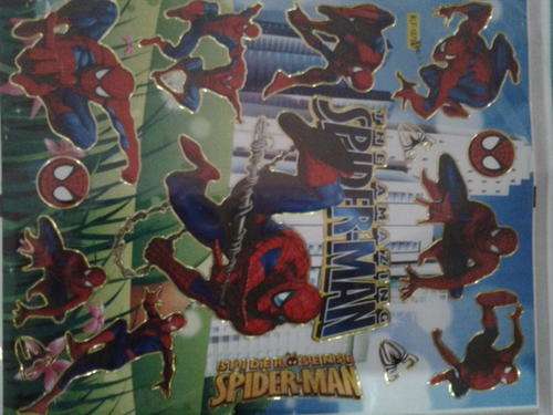 Spiderman sticker sheet