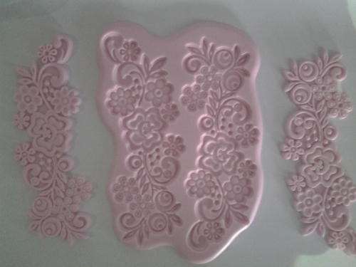 Border Silicone fondant / sugarpaste mould, G