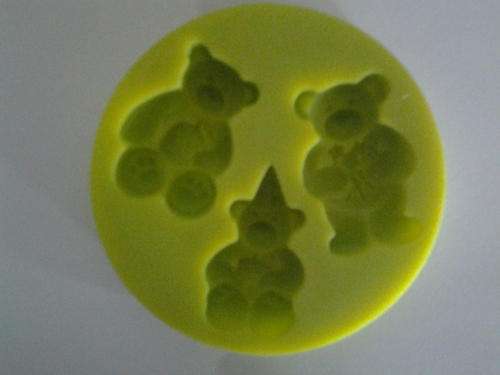 Teddy bear Silicone fondant / sugarpaste mould