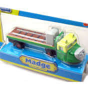 Thomas tank- fisher price - die cast trains, Madge 13cm