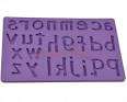 Lower case alphabet Silicone fondant / sugarpaste mould