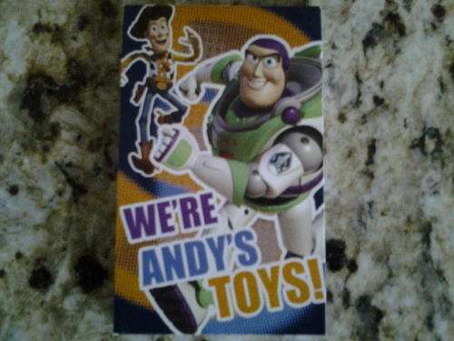 Toy story notebook, great party favour