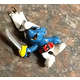 6cm smurf keyring, also perfect to use as caketoppers