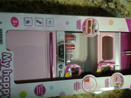 Doll house furniture, kitchen cupboard, suitable for barbie dolls