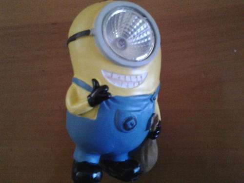 Despicable me Minion figurine, 13cm, solar light