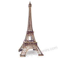 Paris metal eiffel tower ornament 12cm