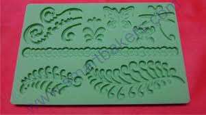 Silicone fondant / sugarpaste mould