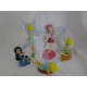 Tinkerbel fairies figurine set , perfect to use as cake toppers, 9cm, no packaging