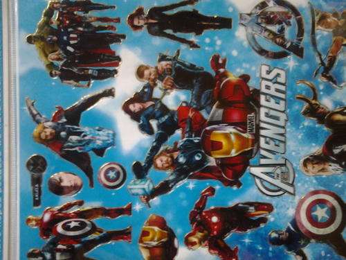 Avengers sticker sheet