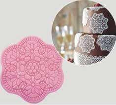 Border Silicone lace fondant / sugarpaste mould, D