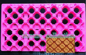 Fondant petal quilt embosser