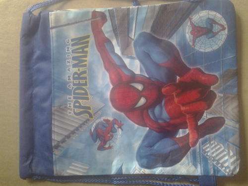 String bag Spiderman, 37x28cm