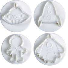 Space fondant plunger cutter,
