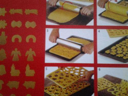 christmas cookie cutter press SOLID