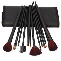 Make up brush set in bag