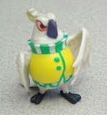 Rio 2 mini figurine nigel and sticker sheet  4.5cm