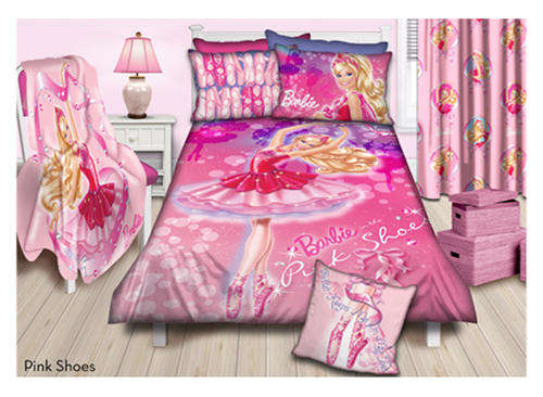 Barbie inThe Pink Shoes, Duvet cover set, Single