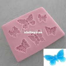 Silicone fondant / sugarpaste mould butterfly
