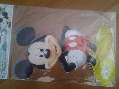 Mickey mouse cardboard cut out, perfect for party decor or bedroom,  +-26cm