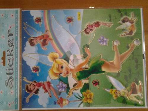 Tinkerbel sticker sheet