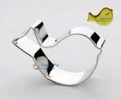 Cute bird cookie cutter metal, 7x4cm