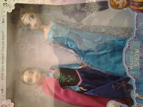 Frozen doll Elsa and Annah 29cm