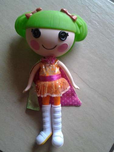Lalaloopsy look-a-like plastic doll, +- 30cm
