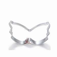 Mask shape cookie cutter metal, 7x4cm