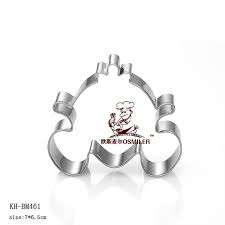 Cinderella Pumpkin shape carriage cookie fondant cutter metal, 7x5.5cm