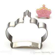 Prince Crown cookie cutter metal, 6x6cm, A