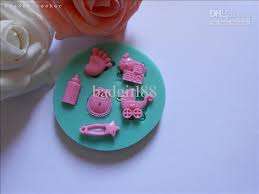 Silicone fondant baby mould