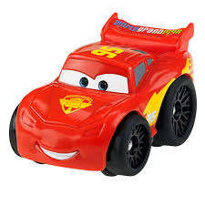 Fisher Price Plastic cars, Lightning McQueen, perfect to use as cake toppers. 7cm