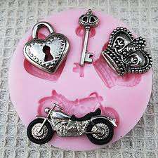 silicone Motorcycle fondant mold