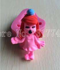 Silicone Smurfette fondant mold