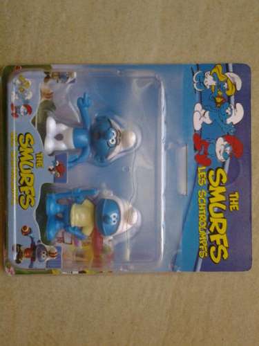 2 pack smurf figurine