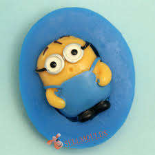 Minion silicone mould, for choclate or fondant, size of mould 5x4cm