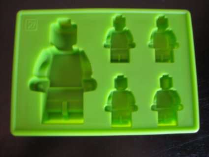 Lego man silicone mould, for choclate or fondant