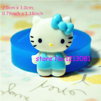 Hello Kitty silicone mould, for choclate or fondant, size of mould 3.5cm