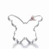 Butterfly  cookie cutter metal, 7.5x9cm, A