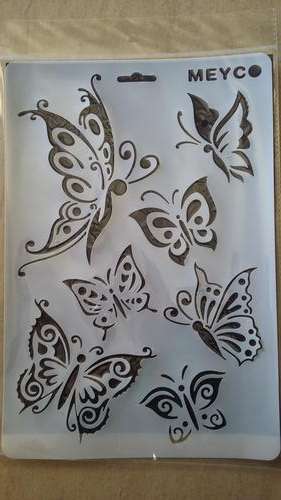 Butterfly cake stencils for cakes