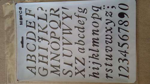 Alphabet cake stencils for cakes