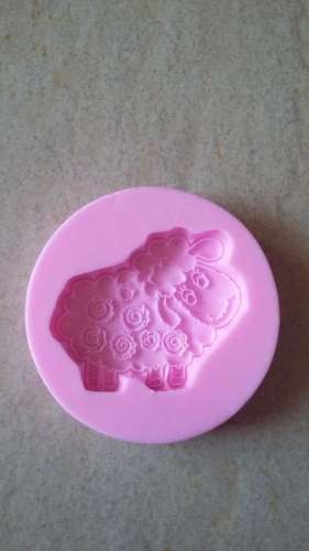 Sheep Silicone fondant mould, size of mould 6.5cm
