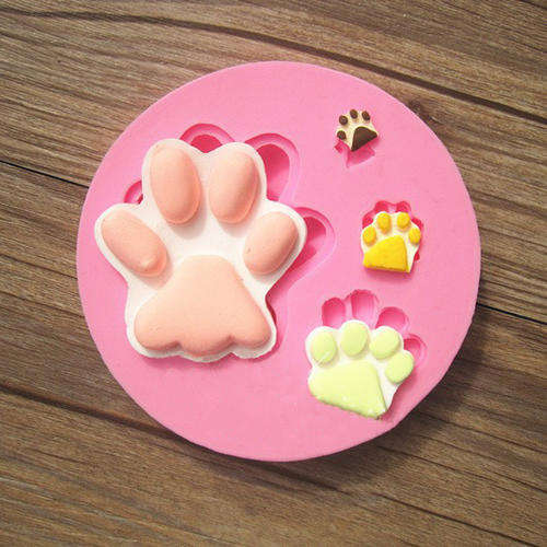 Silicone fondant Paws mould. moud size 9cm