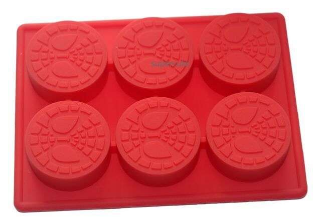 Silicone fondant Spiderman mould. moud size 15x10cm