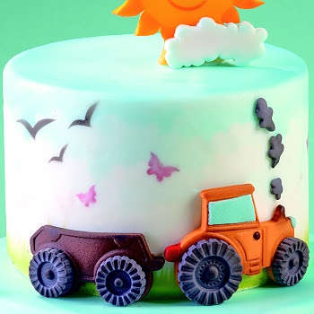 Tractor Fondant plunger Cutter