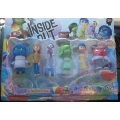 Inside Out, plastic figurine set. perfect to use as cake toppers