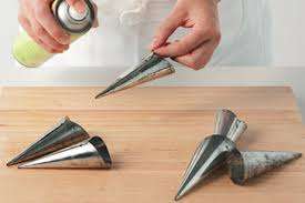 5 piece pastry horn former