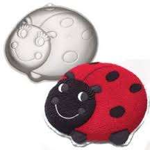 Ladybug cake pan, 22cm