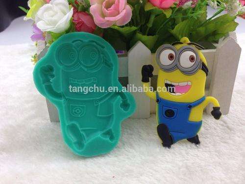 Minion silicone mould, for choclate or fondant, size of mould 7x6cm